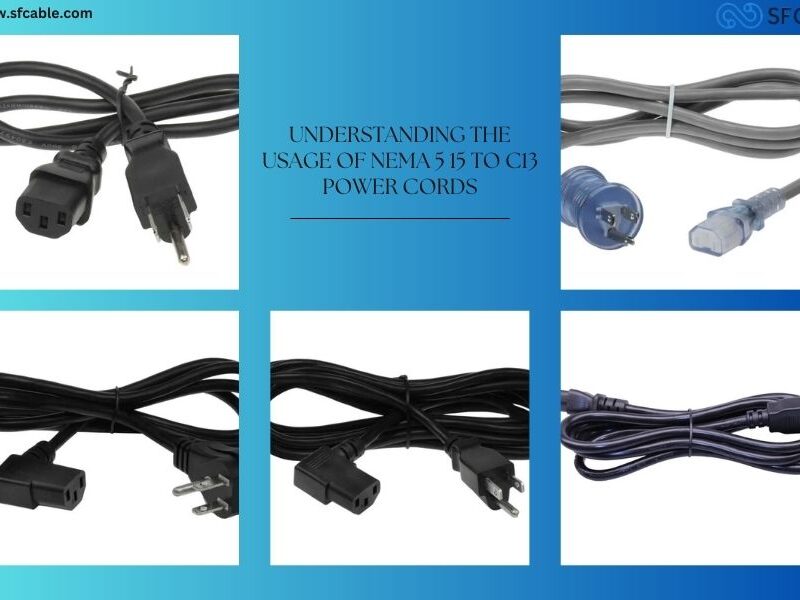 Nema 5 15 to C13 Power Cords